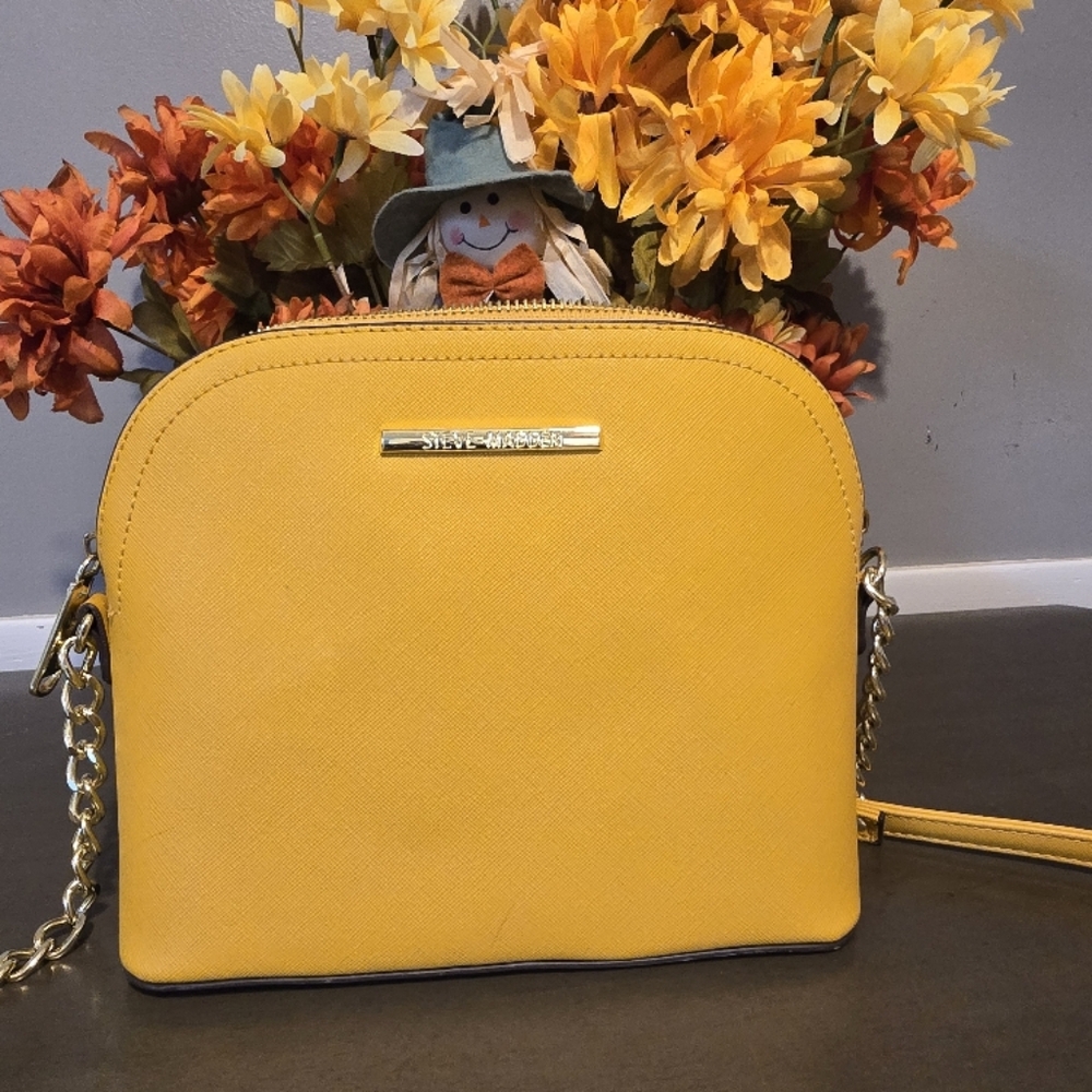 Steve Madden Yellow Crossbody Bag